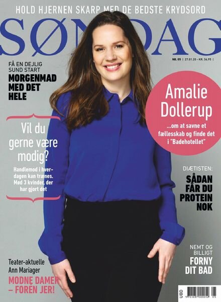 Sondag – 27 januar 2020 Cover