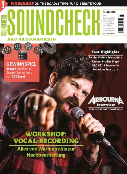 Soundcheck – Februar 2020 Cover