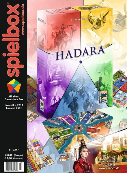 Spielbox English Edition – Issue 7, 2019 Cover