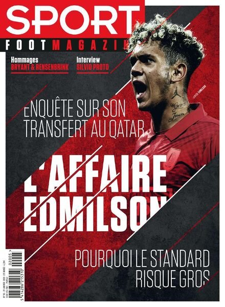 Sport Foot Magazine – 29 Janvier 2020 Cover