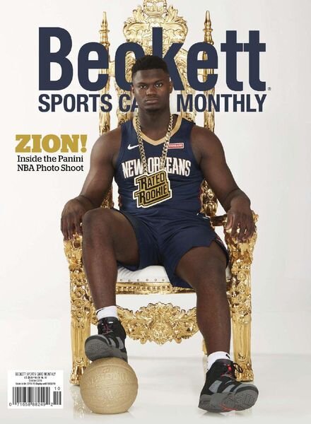 Sports Card Monthly – October 2019 Cover