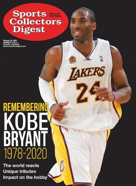 Sports Collectors Digest – February 28, 2020 Cover