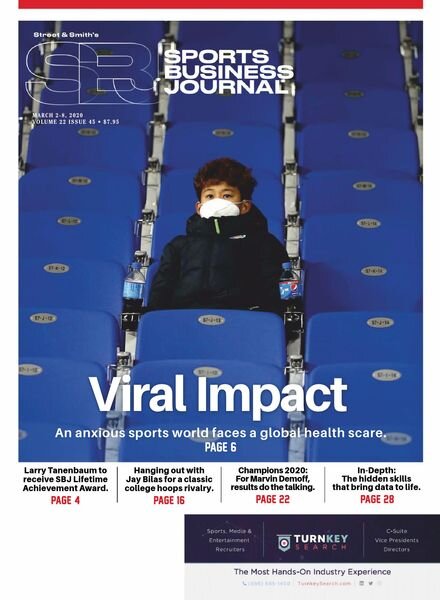 SportsBusiness Journal – 02 March 2020 Cover