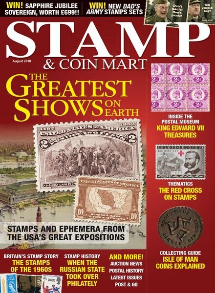 Stamp Collector – August 2018 Cover