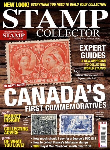 Stamp Collector – January 2019 Cover