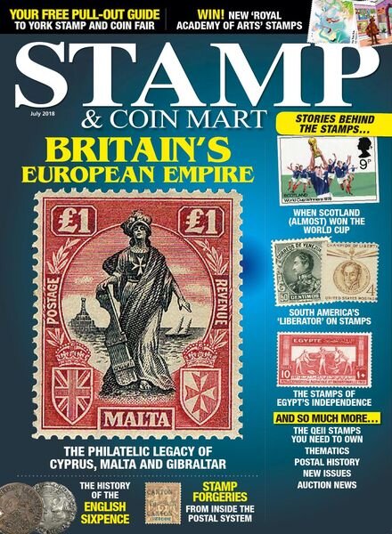 Stamp Collector – July 2018 Cover
