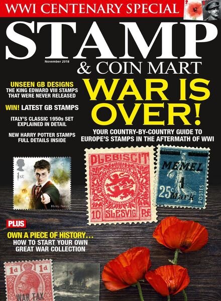 Stamp Collector – November 2018 Cover