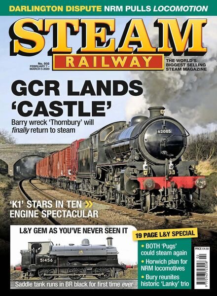 Steam Railway – Issue 502 – February 7, 2020 Cover