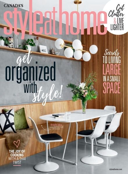 Style at Home Canada – March 2020 Cover
