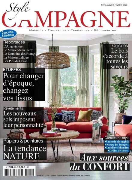 Style Campagne – fevrier-mars 2020 Cover