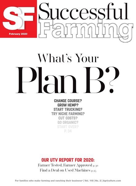 Successful Farming – February 2020 Cover