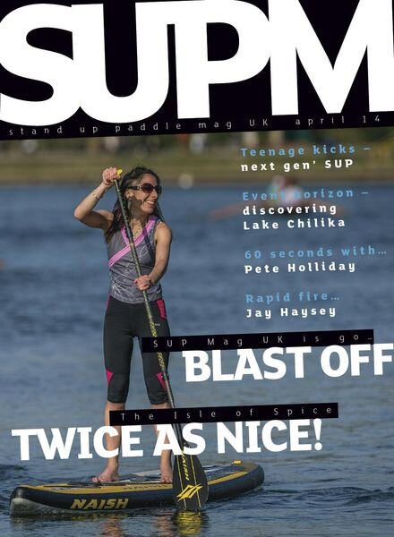 SUP Mag UK – Issue 1 – April 2014 Cover