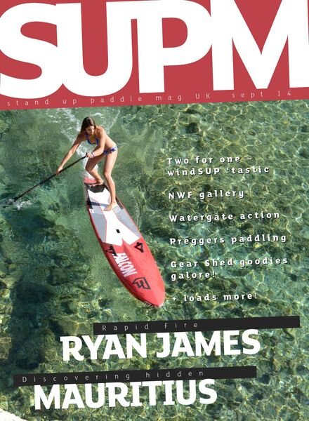 SUP Mag UK – Issue 3 – September 2014 Cover