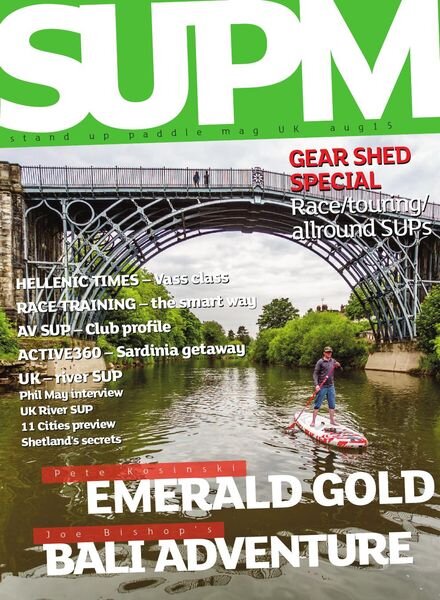 SUP Mag UK – Issue 6 – August 2015 Cover