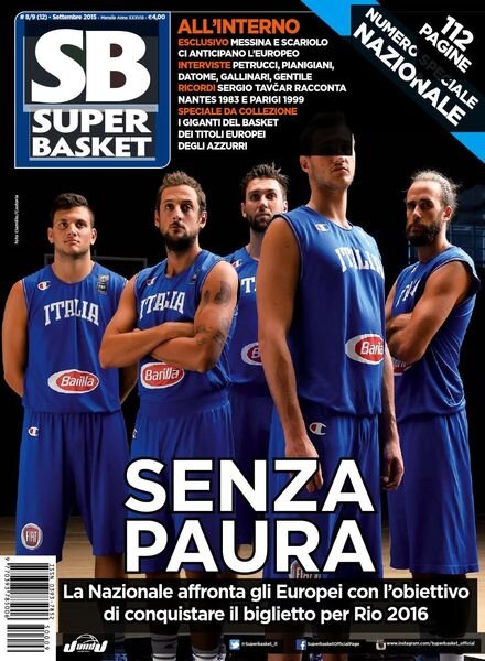 Superbasket – Settembre 2015 Cover