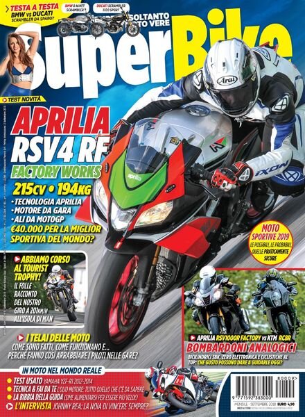 Superbike Italia – Settembre 2018 Cover