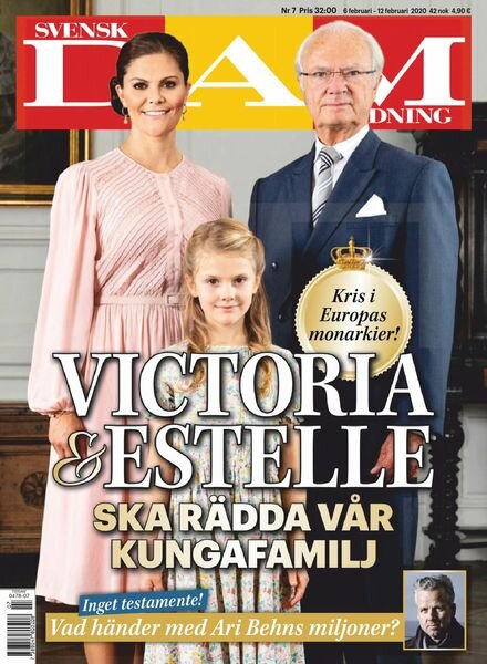 Svensk Damtidning – 06 februari 2020 Cover