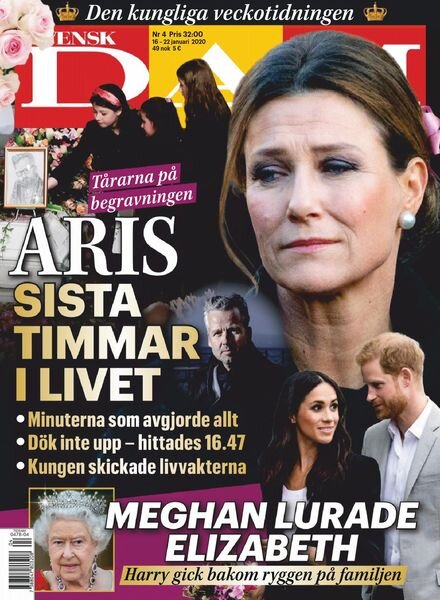 Svensk Damtidning – 16 januari 2020 Cover