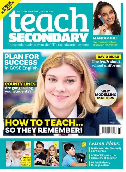 Teach Secondary – February 2019 Cover