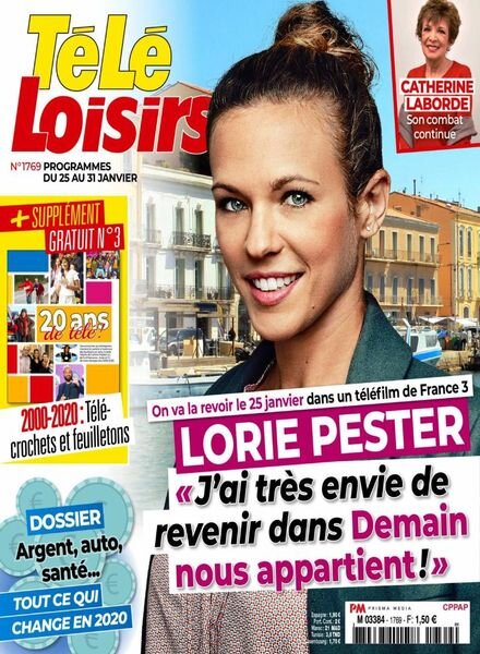 Tele Loisirs – 20 Janvier 2020 Cover