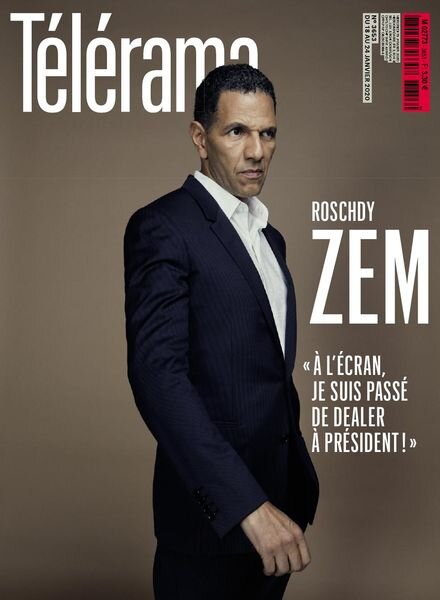 Telerama Magazine – 18 janvier 2020 Cover