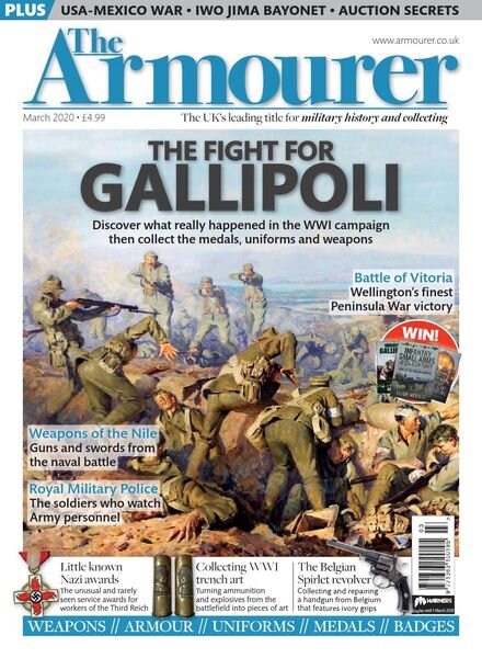The Armourer – March 2020 Cover