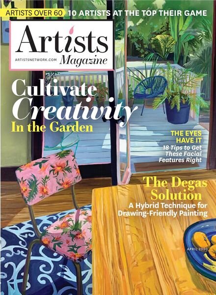 The Artist’s Magazine – April 2020 Cover