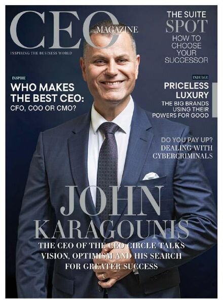 The CEO Magazine Australia & New Zealand – May 2019 Cover