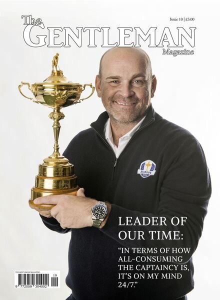 The Gentleman Magazine – Issue 10 – August 2018 Cover