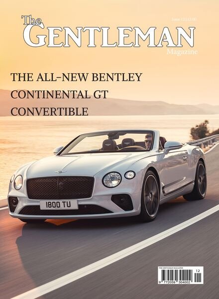 The Gentleman Magazine – Issue 12 – December 2018 Cover