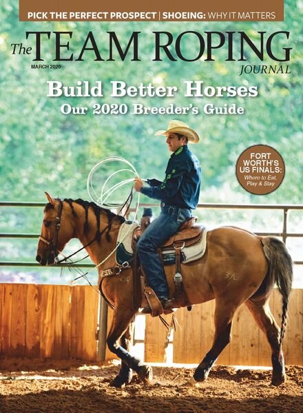 The Team Roping Journal – March 2020 Cover
