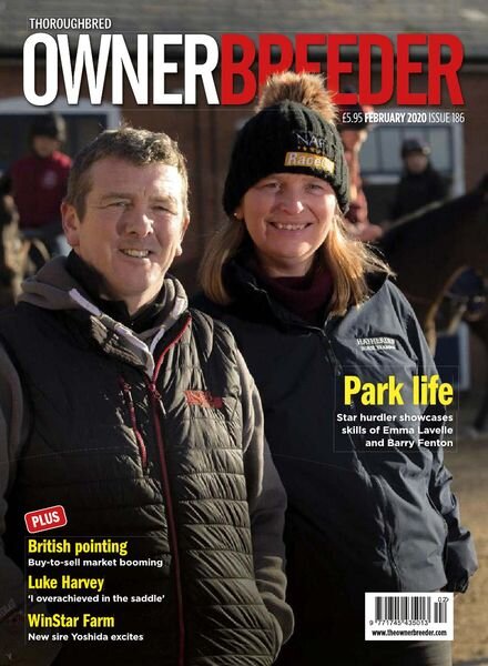 Thoroughbred Owner Breeder – Issue 186 – February 2020 Cover