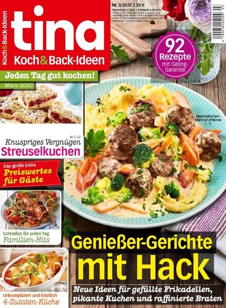 Tina Koch & Back-Ideen – Marz 2020 Cover