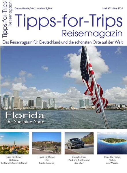 Tipps for Trips – Marz 2020 Cover