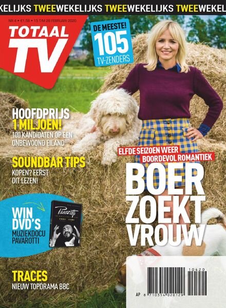 Totaal TV – 15 February 2020 Cover
