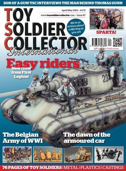 Toy Soldier Collector International – April-May 2019 Cover