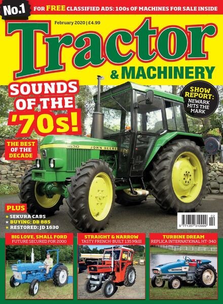 Tractor & Machinery – February 2020 Cover
