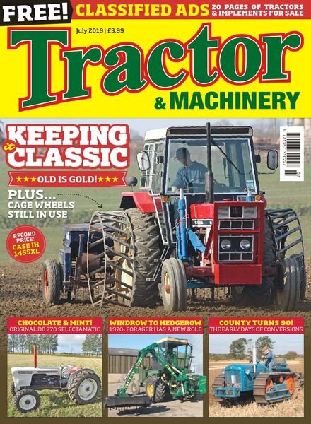 Tractor & Machinery – July 2019 Cover