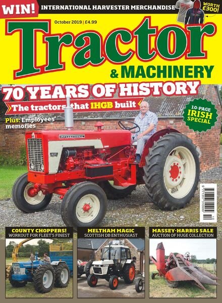 Tractor & Machinery – October 2019 Cover