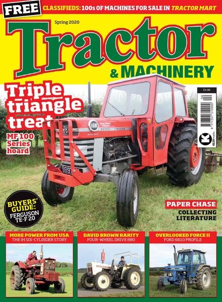 Tractor & Machinery – Spring 2020 Cover