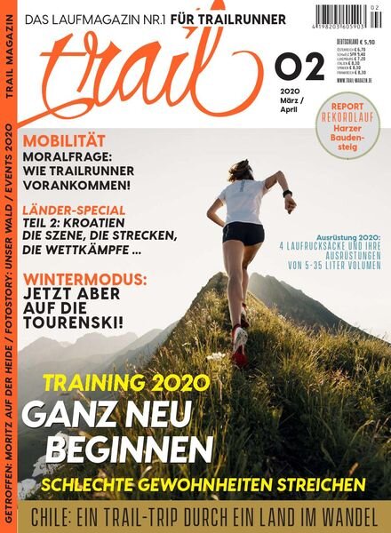 Trail Magazin – Marz-April 2020 Cover