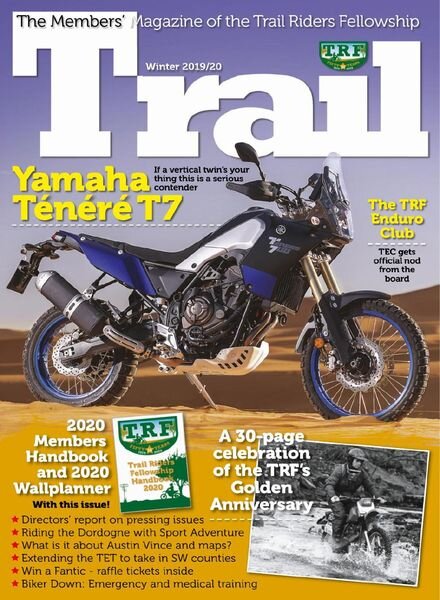 Trail Magazine – Winter 2019-2020 Cover