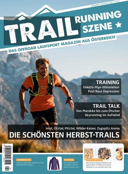 Trail Running Szene – September-November 2019 Cover