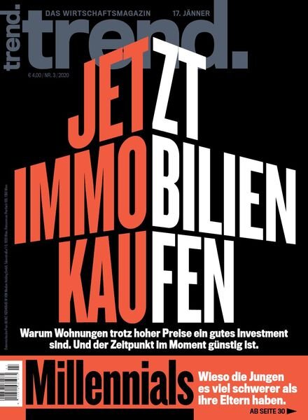 trend – 17 Januar 2020 Cover