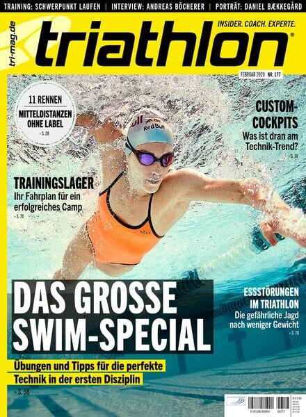 Triathlon Germany – Februar 2020 Cover