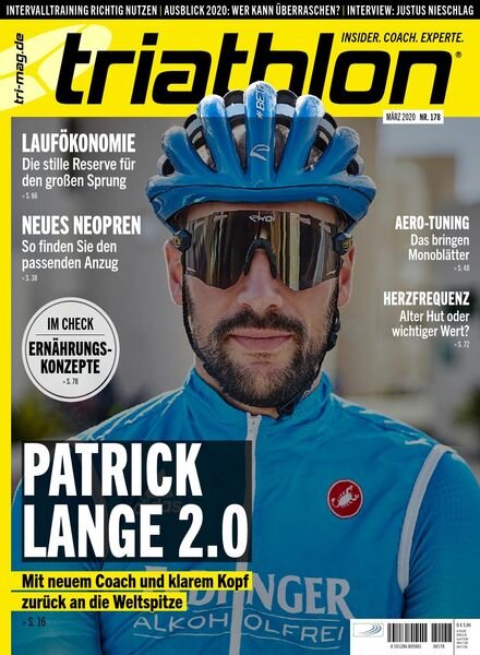 Triathlon Germany – Marz 2020 Cover