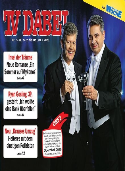 TV Dabei – 12 Februar 2020 Cover