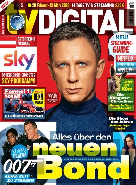 TV Digital Osterreich – 21 Februar 2020 Cover
