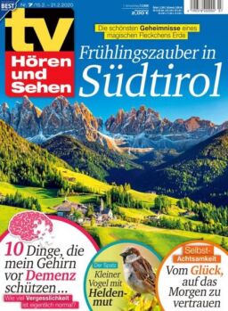 TV HOren und Sehen – 15 Februar 2020