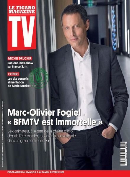 TV Magazine – 2 Fevrier 2020 Cover